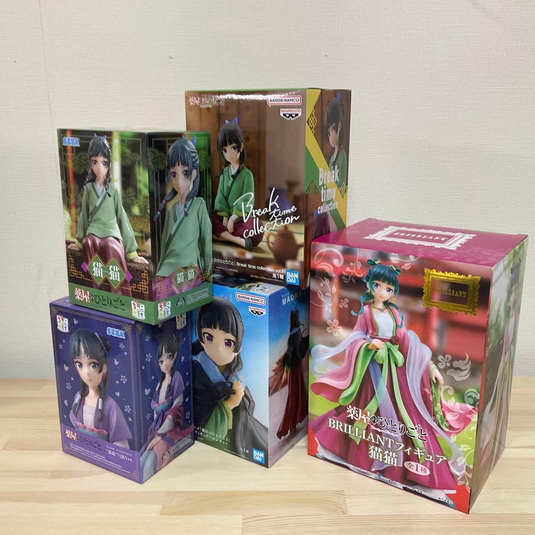 【薬屋のひとりごと】猫猫-マオマオ- フィギュア 5種セット