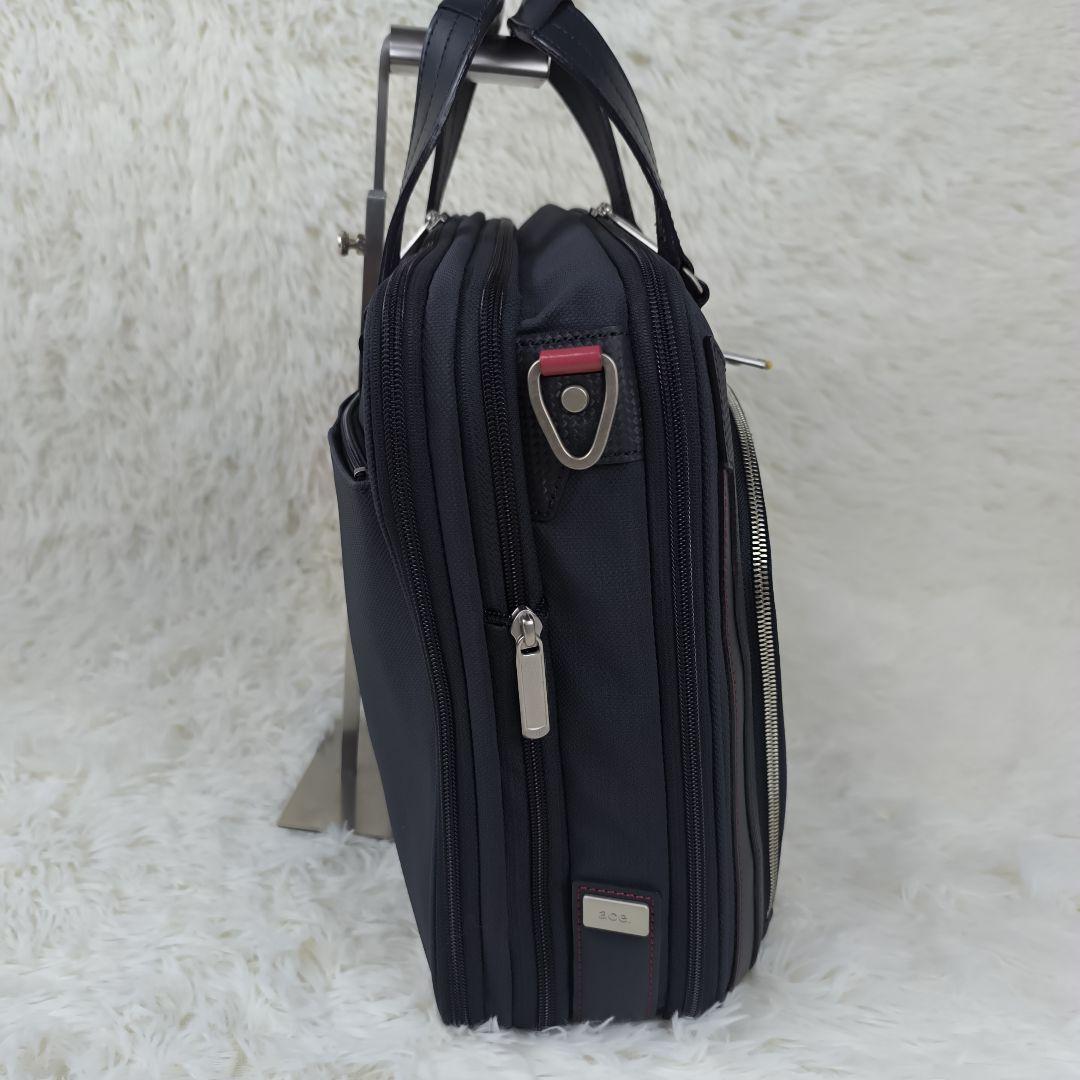 未使用級✨ エース ソニーバイオ コラボ デュラテクト V ブリーフケース 紺