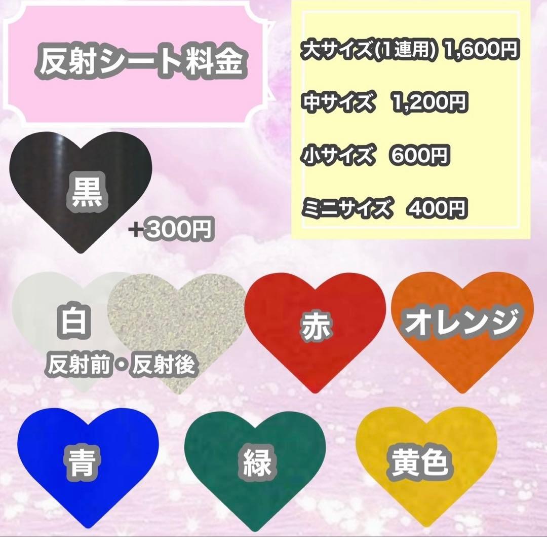 うちわ屋さん　うちわ文字　うちわ文字オーダー　連結可能　ハングル対応　アイドル