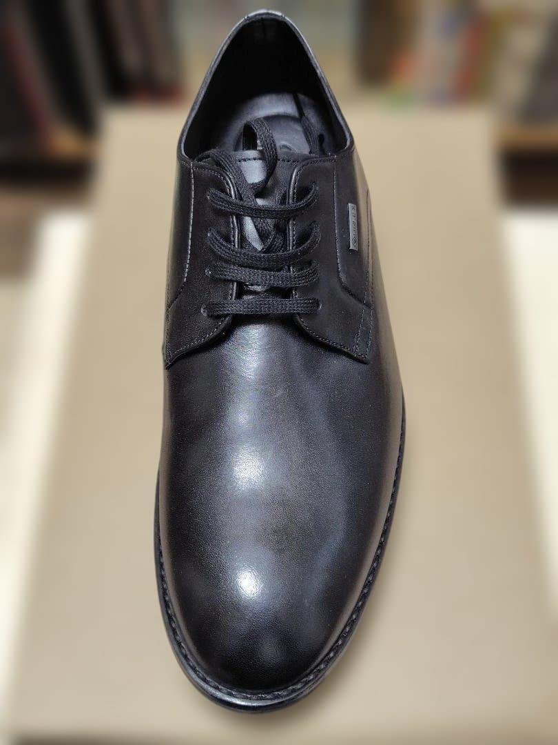 Clarks Ronnie Walk ブラックレザー メンズ UK7G 未使用