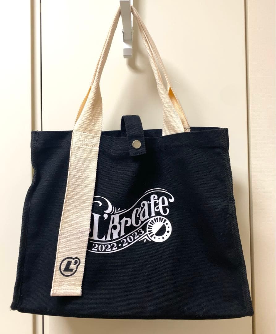 L'Arcafe 2022-2023ラルカフェトートバッグ黒ラルク
