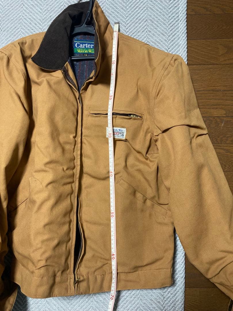 Carter's デトロイトジャケット 列車タグ サイズ42 ヴィンテージ