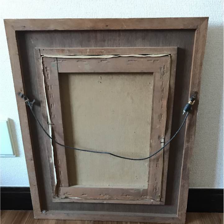 油絵 絵画 花瓶とワイングラスとコップ