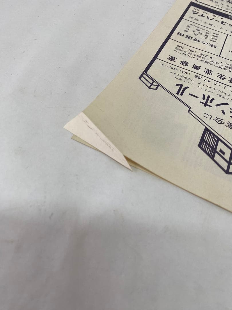 ★世界に1枚？製本ミス★北海の果て★映画チラシ★おまけでパンフレット★激レア物