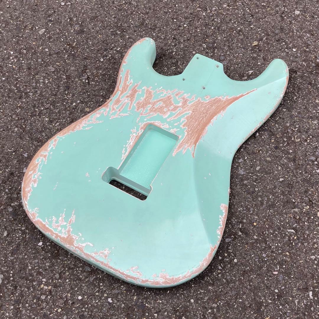 特価】MJT - ストラトキャスター ボディ (Surf Green) - メルカリ