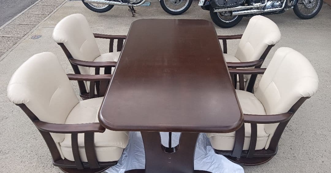 みーさん専用！美品 高級ダイニングテーブルセット 椅子4脚付