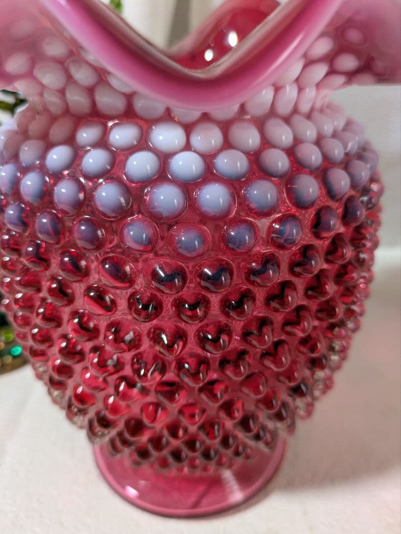 フェントン クランベリーオパルセント ホブネイル フリルエッジ 刻印アリ