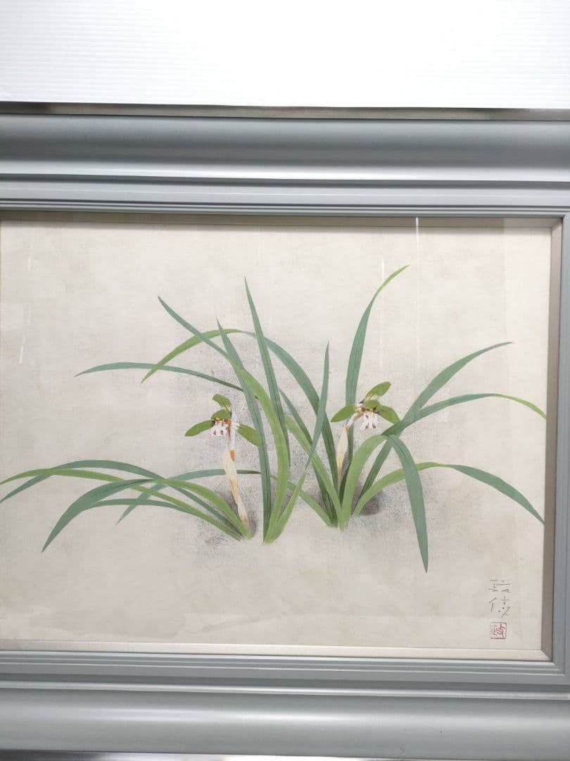 オンライン ショップホビー・楽器・アート - G879☆松岡政信 絵画 「春
