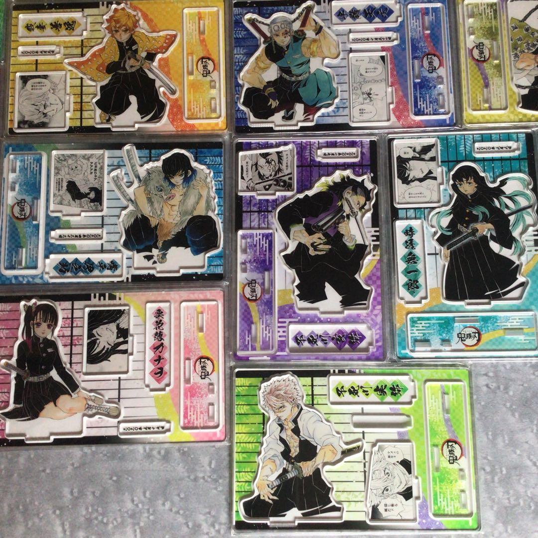 新品未開封 鬼滅の刃 2020バースデイ 名場面ジオラマフィギュア＆缶バッジ