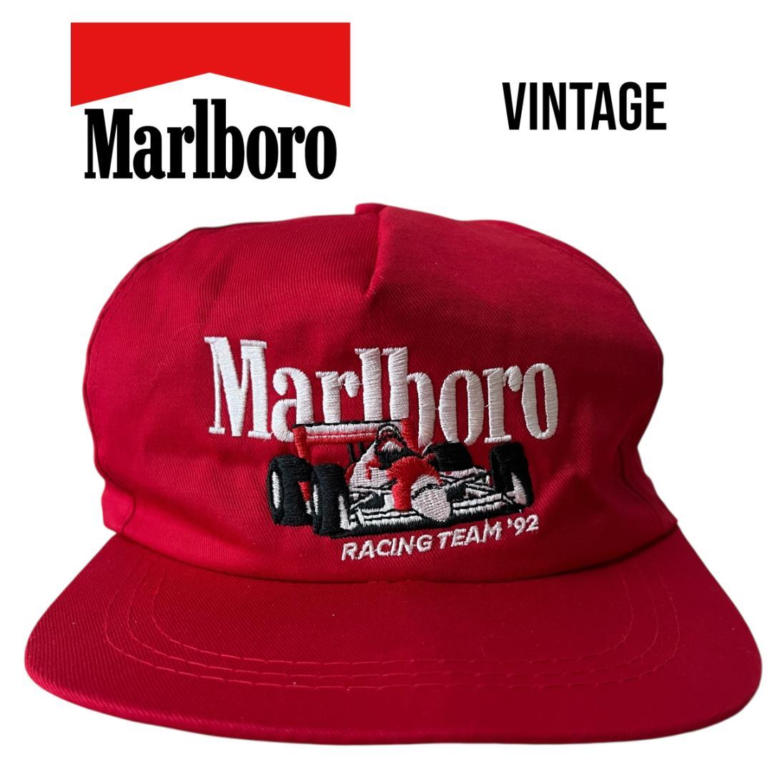 1992年 Marlboro マルボロ タバコ レーシング ビンテージ キャップ f1