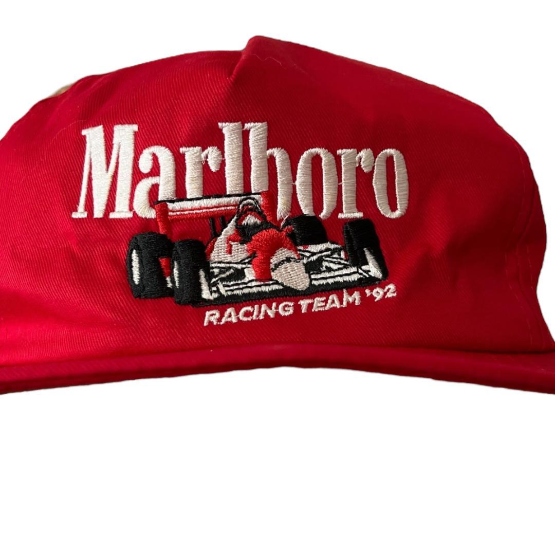 1992年 Marlboro マルボロ タバコ レーシング ビンテージ キャップ f1