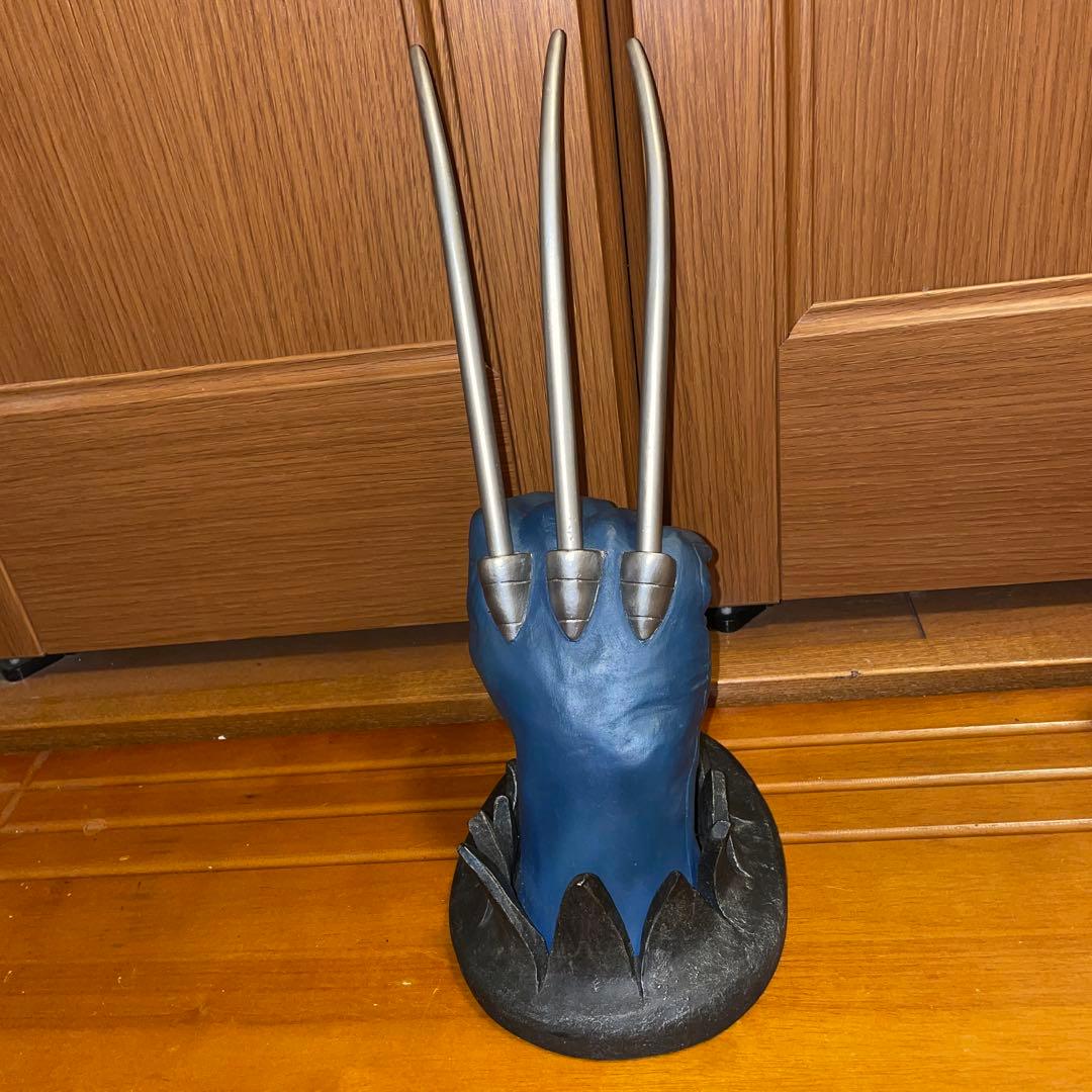 当時物 ウルヴァリン アダマンチウム 爪 等身サイズ スタチュー