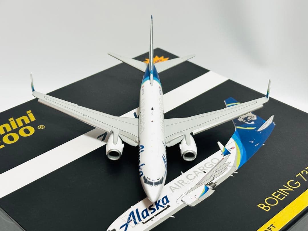 Gemini 1/200 B737-700BDSF アラスカ航空 フラップダウン 模型・プラモデル
