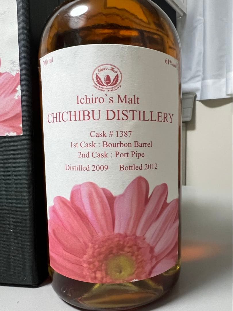 イチローズモルト 2009 秩父蒸溜所 フラワーラベル ポートパイプ 未開封