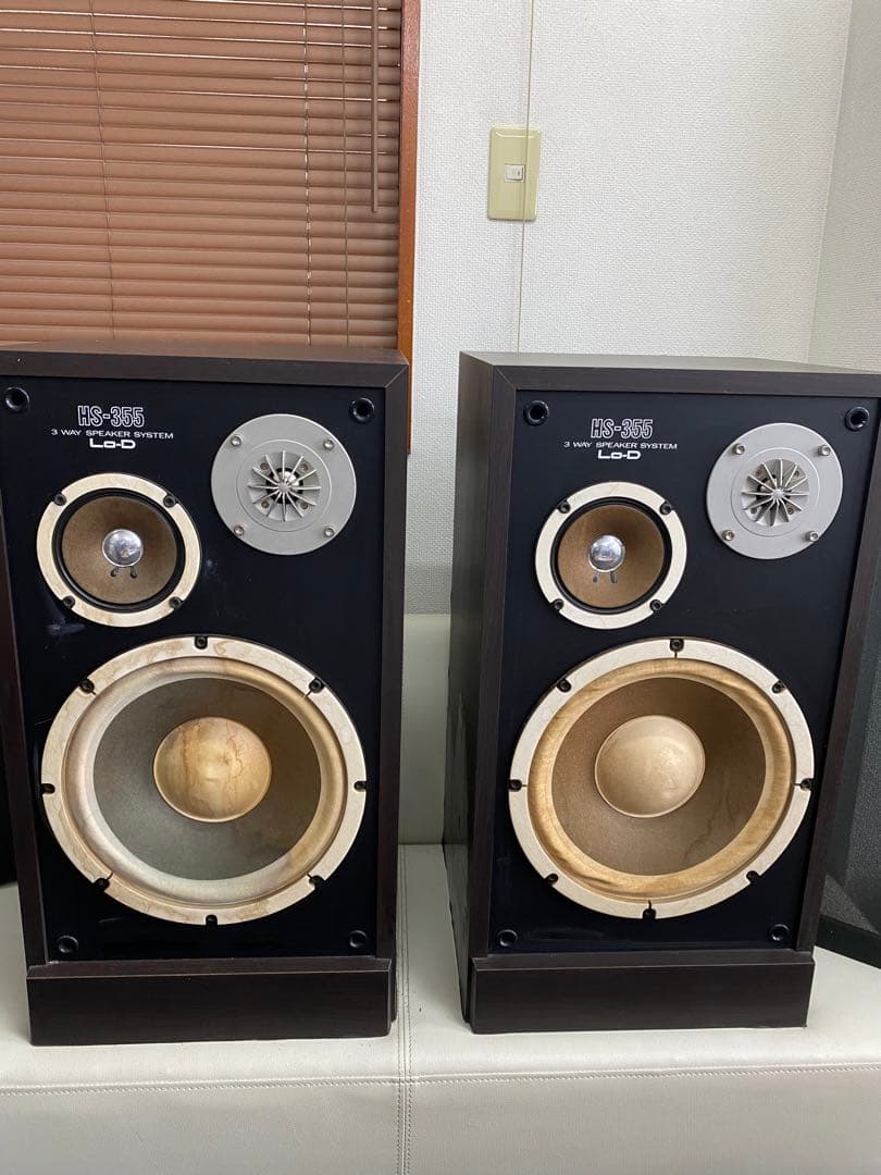HITACHI/日立/Lo-D/3WAYスピーカーシステム/HS-355/ペア - メルカリ