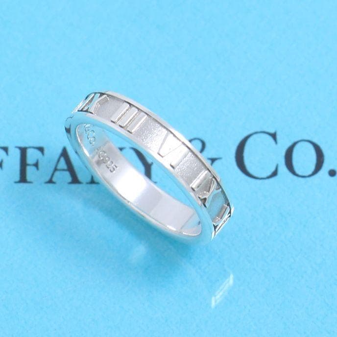 ティファニー　TIFFANY　12.5号　アトラスリング　定番　良品　0103