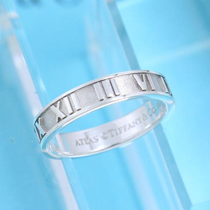 ティファニー　TIFFANY　12.5号　アトラスリング　定番　良品　0103