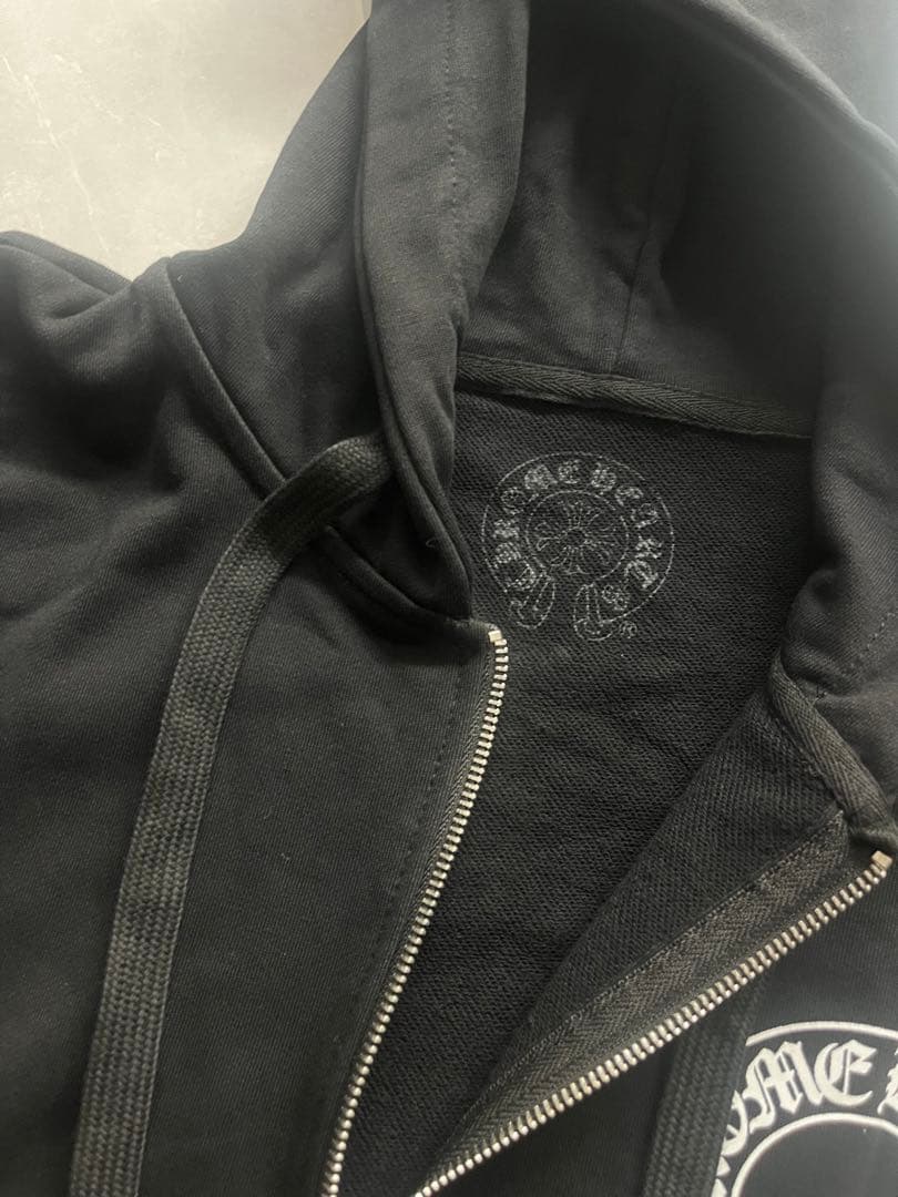 Chrome Hearts ブラックパーカー　L