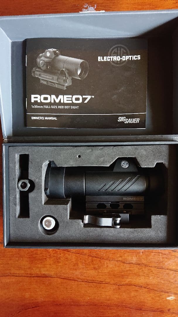 実物 SIG SAUER ROMEO7 光学サイト RTG Parts Sig Sauer, Romeo 7