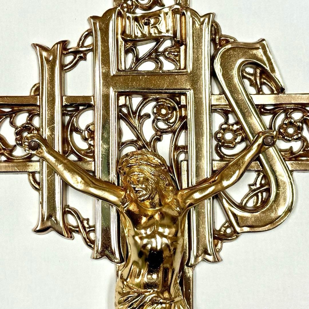 アメリカ アンティーク 聖イエス 壁掛けクロス 超大型