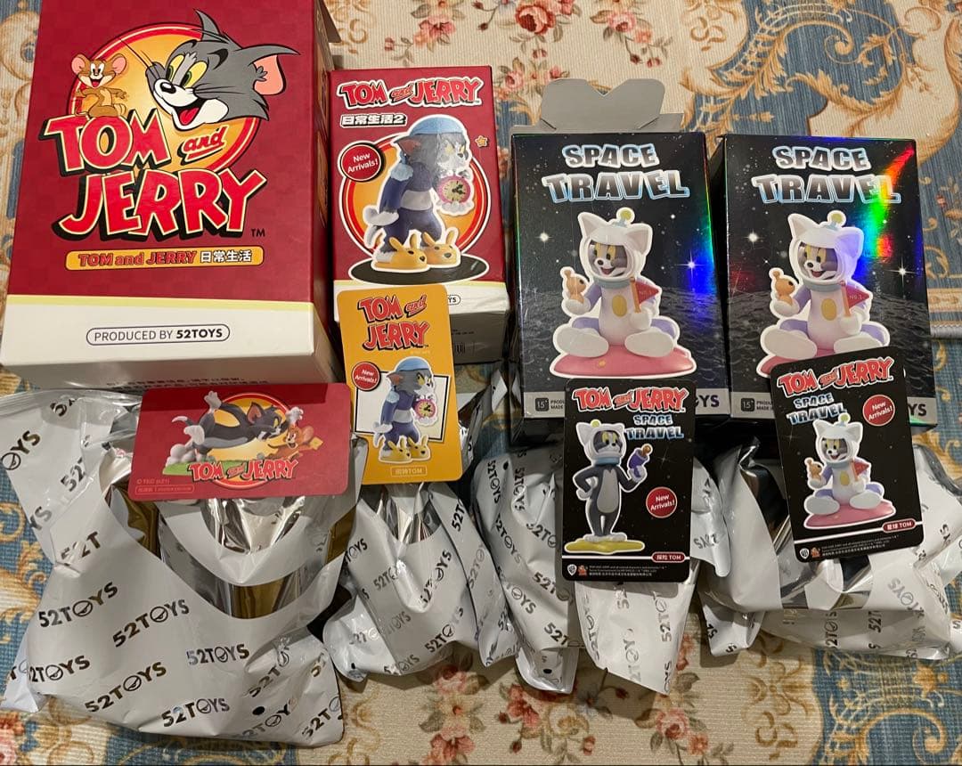 52TOYS トムとジェリー フィギュア 4点セット スーパーシクレ 生産中止