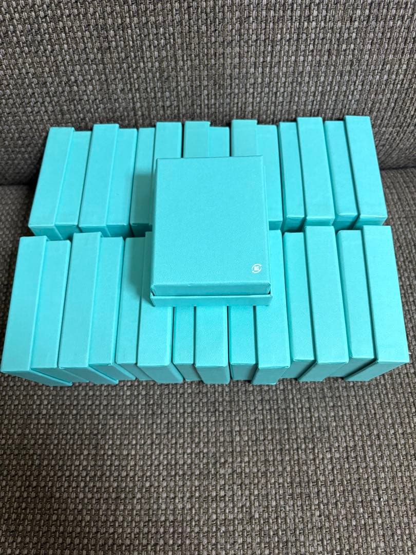 国内旧型 美品ティファニー空箱 巾着12セット 国内旧型 美品ティファニー空