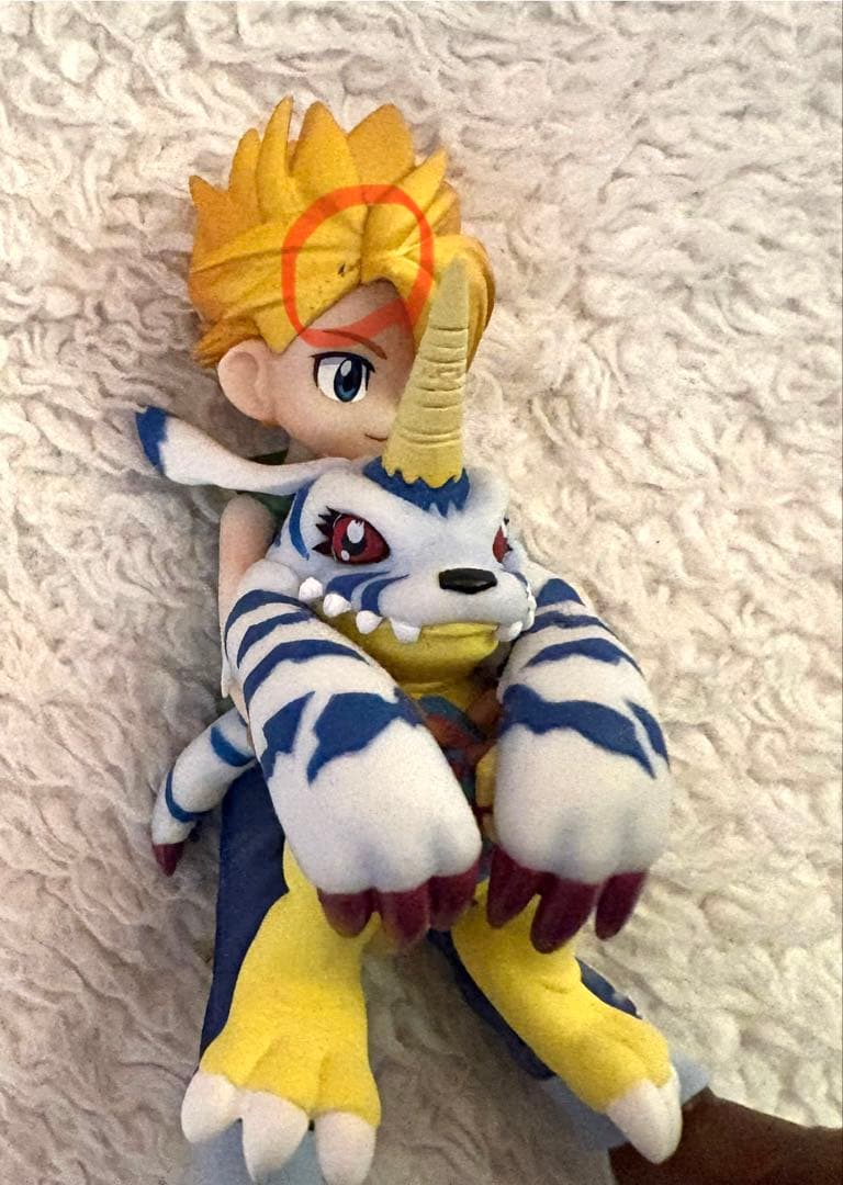 初回限定 ガブモン＆石田ヤマト、アグモン＆八神太一 G.E.M.　フィギュア