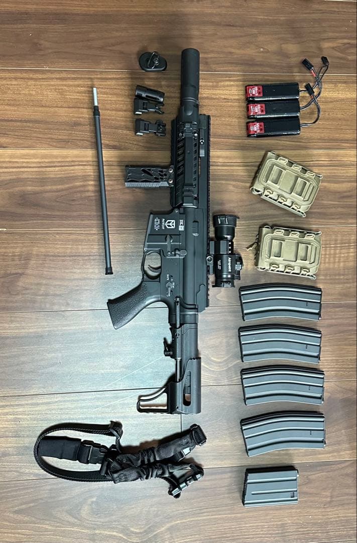 東京マルイ M4パトリオット HC 弾速 93m/s 外装，メカチューン仕様