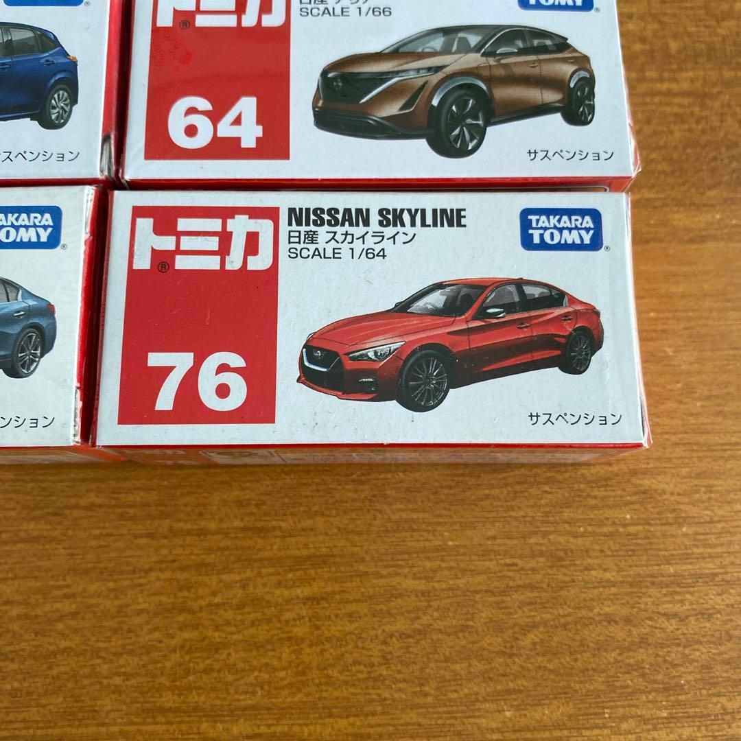 トミカ 日産 廃盤トミカ 5台セット レア GT-R スカイライン ノート
