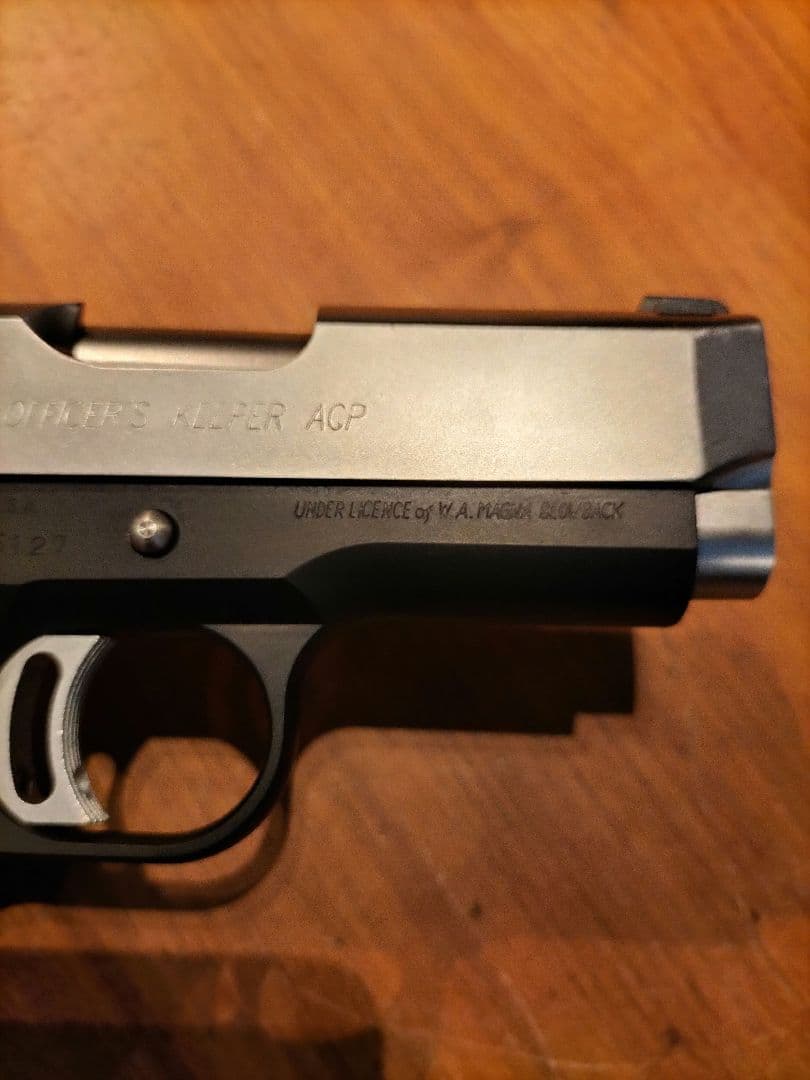 ふかぢゃ.45Elite carry wamagnablowback