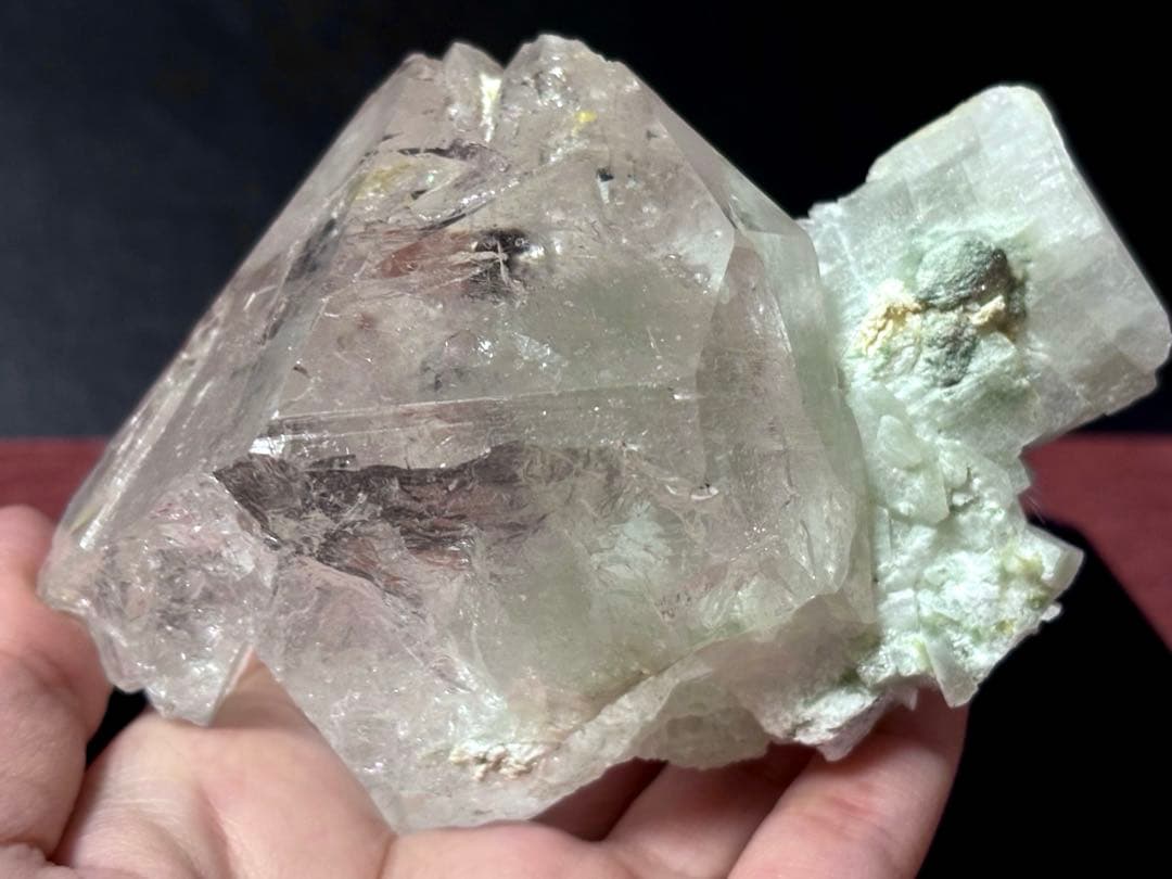 超希少】天然ヒマラヤ水晶 (K2の麓スカルドゥ産)ビソライトインクォーツ
