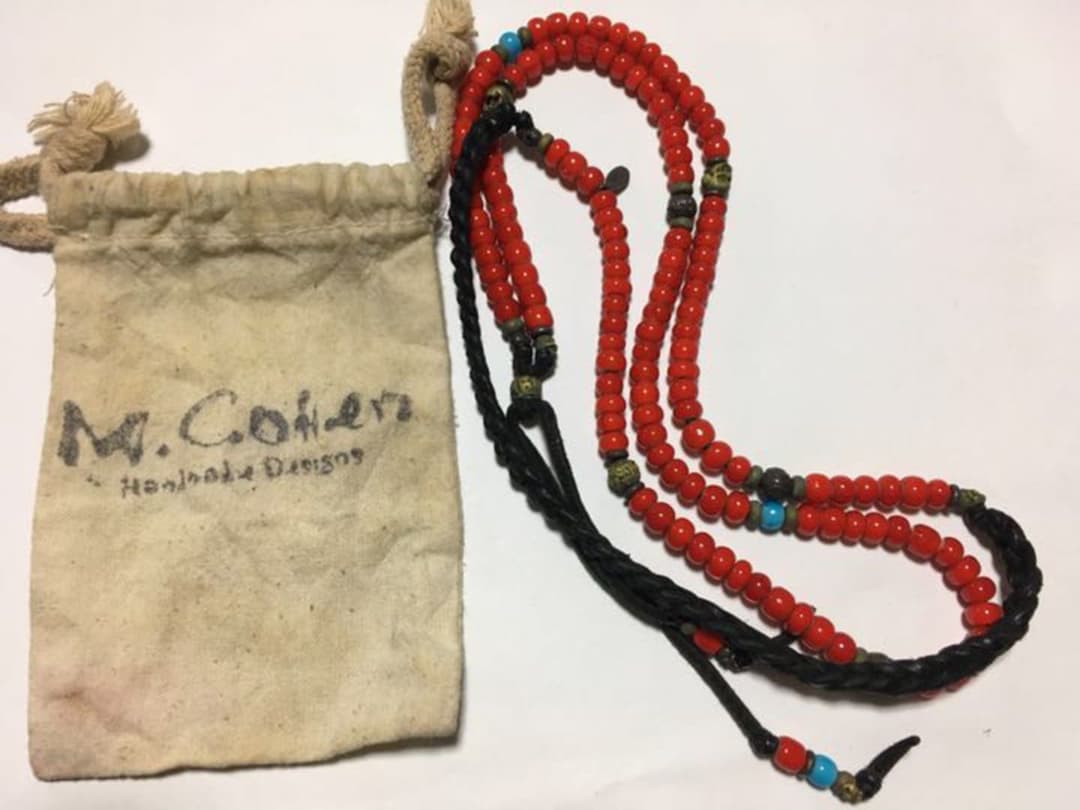 m.cohen エムコーエン ネックレス ビーズ ジョニーデップ 着用 M.Cohen