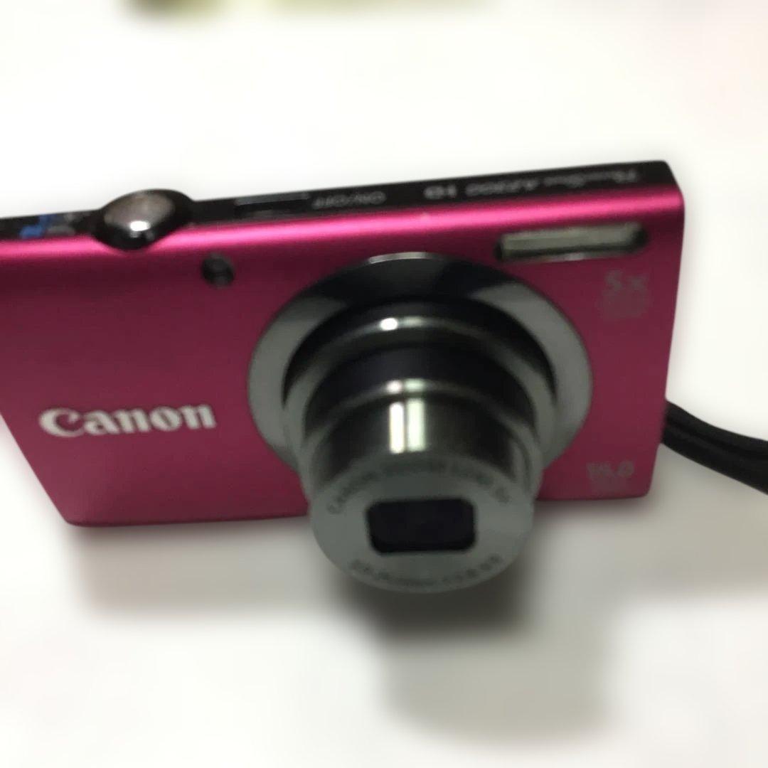 Canon PowerShot A2300 ピンク 動作確認済み - メルカリ