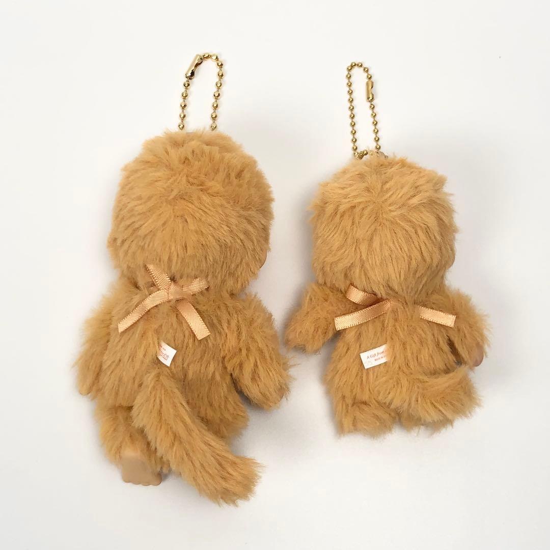 モンチッチ展限定 COLORS モンチッチ ベビチッチ キーチェーン ゴールド