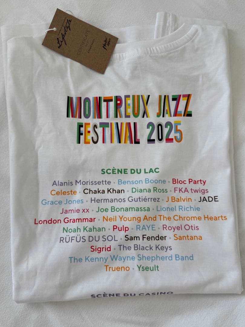 期間限定 モントルージャズフェスティバル2025 Tシャツ 藤井風