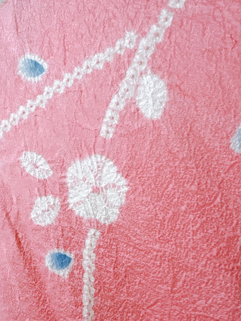 豪華逸品♡七五三　総刺繍　絞り　正絹　女の子　フルセット　一式　ピンク　髪飾り