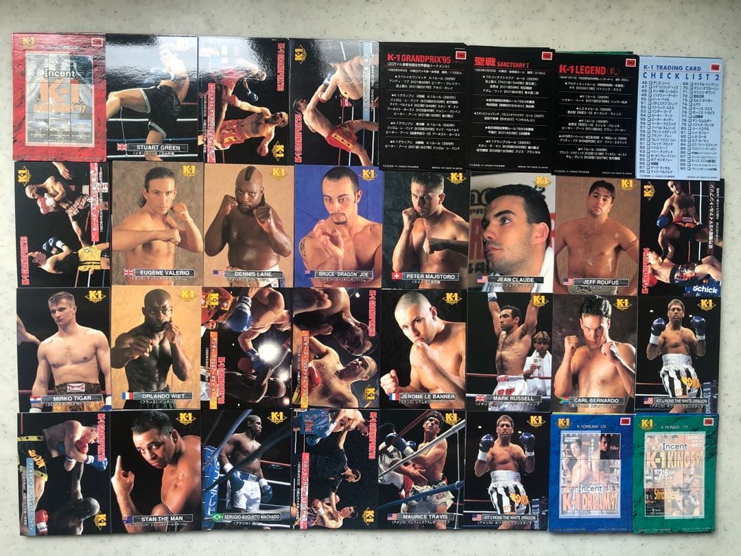 k-1 トレーディングカード 全コレクション 224種類
