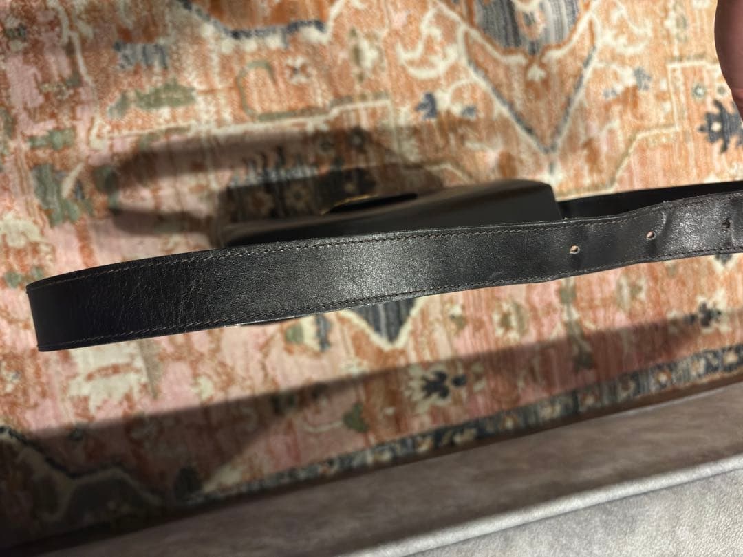 ※激レア品　セリーヌ　馬車金具 レザー ショルダーバック ブラック