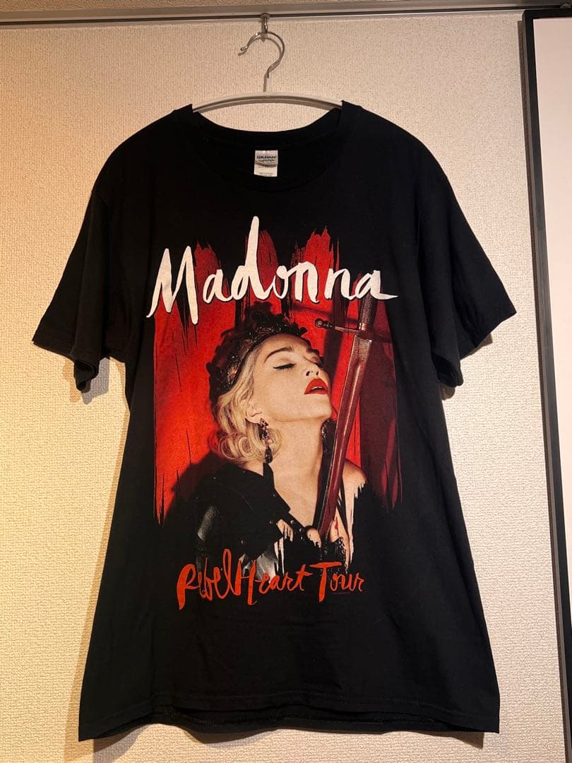 Madonna Girl Heart Tour Tシャツ Lサイズ Madonna Girl Heart Tour Tシャツ Lサイズ Madonna Girl Heart Tour T