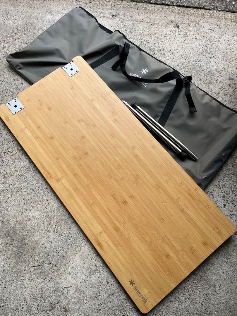 スノーピーク IGT 竹 マルチファンクションテーブルロング 脚 収納