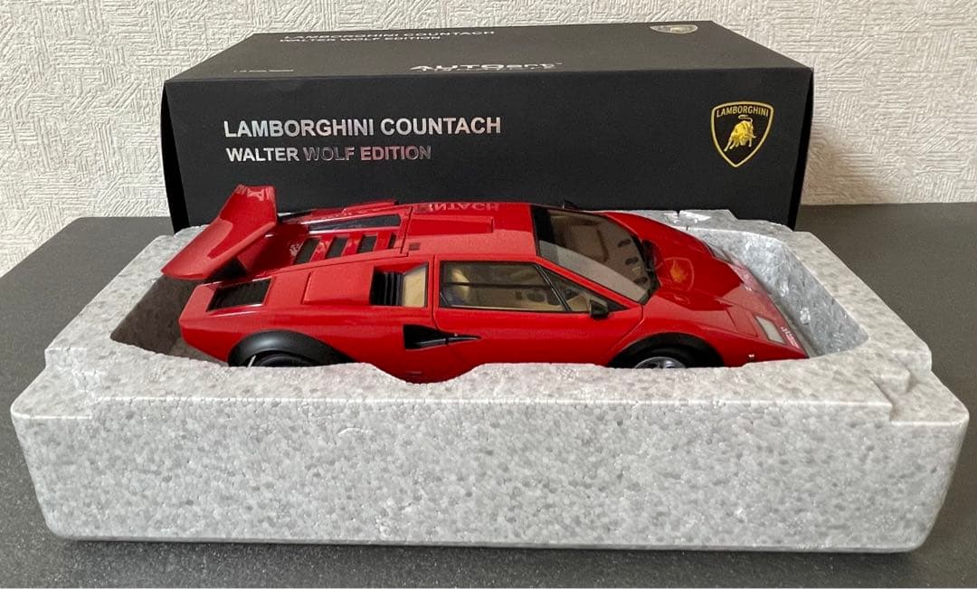 AUTOart 1/18 ランボルギーニ カウンタック ウォルターウルフ - メルカリ