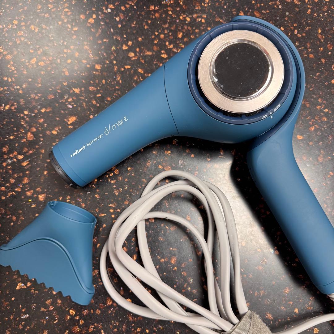 radiant d/more ラディアント ヘアドライヤー ディモア ブルー