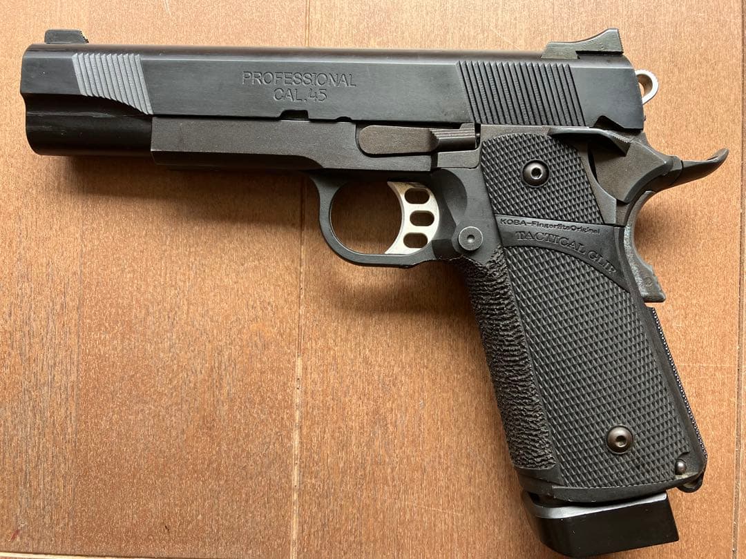 マルイ　ハイキャパ5.1タニオコバ　スライド&フレーム　ブラックホークホルスター