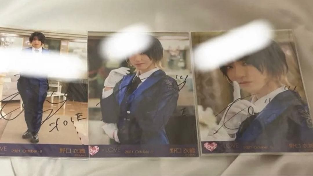 野口衣織 祝祭 直筆 ノーマル コンプセット