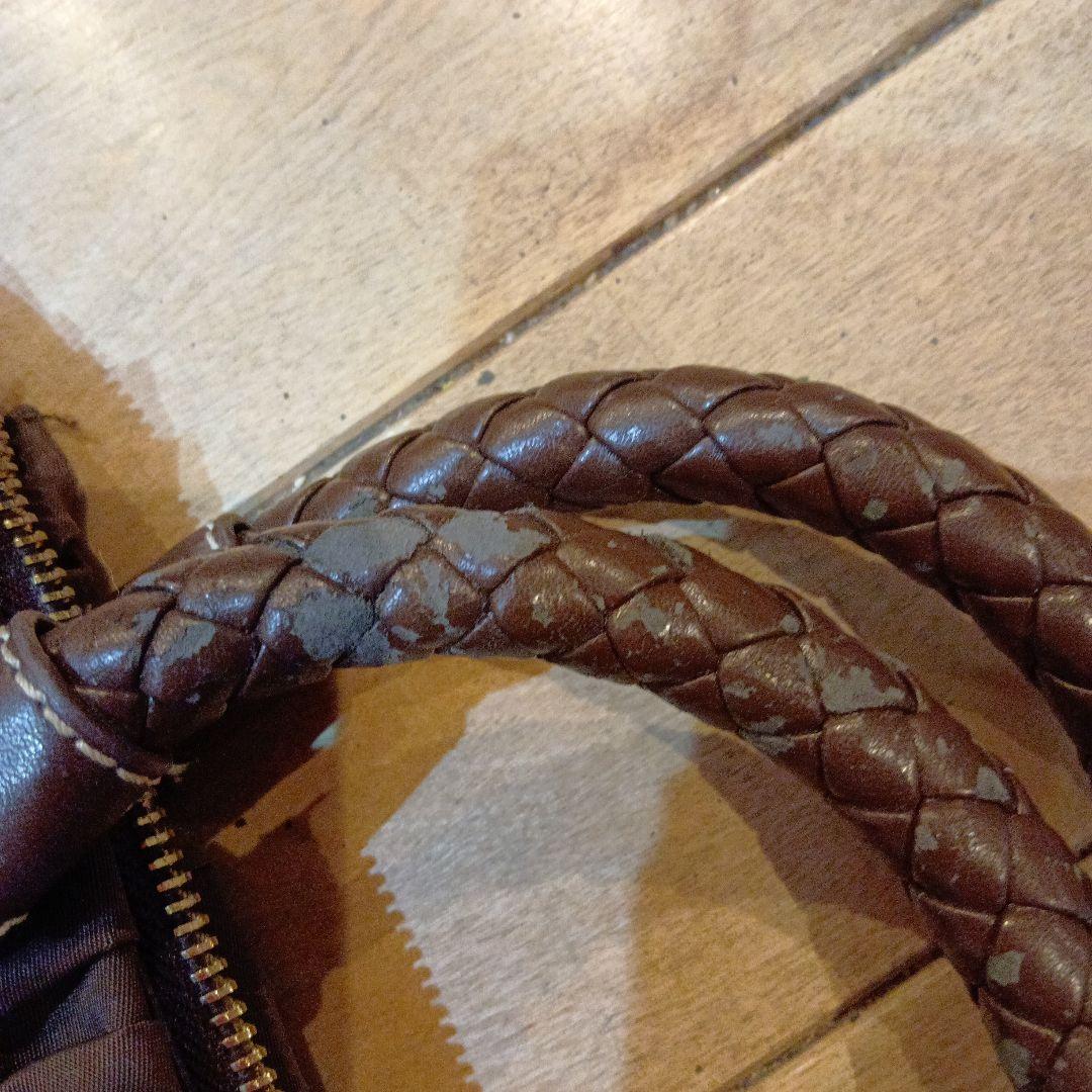 PRADA B8888 ブラウン ハンドーバッグ