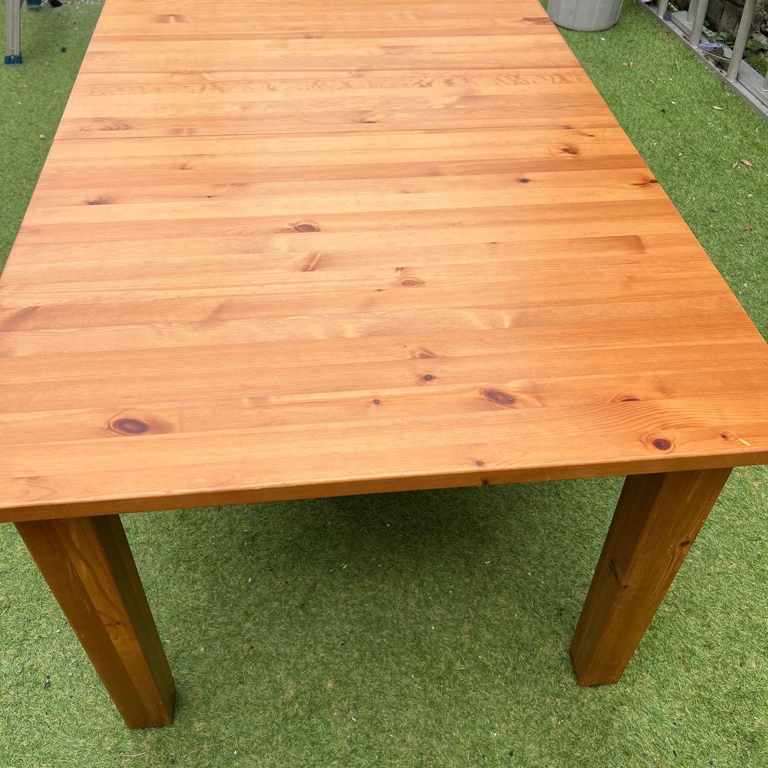 【横浜・川崎】イケア 伸長式 ダイニングテーブル 無垢材　STORNAS　廃盤