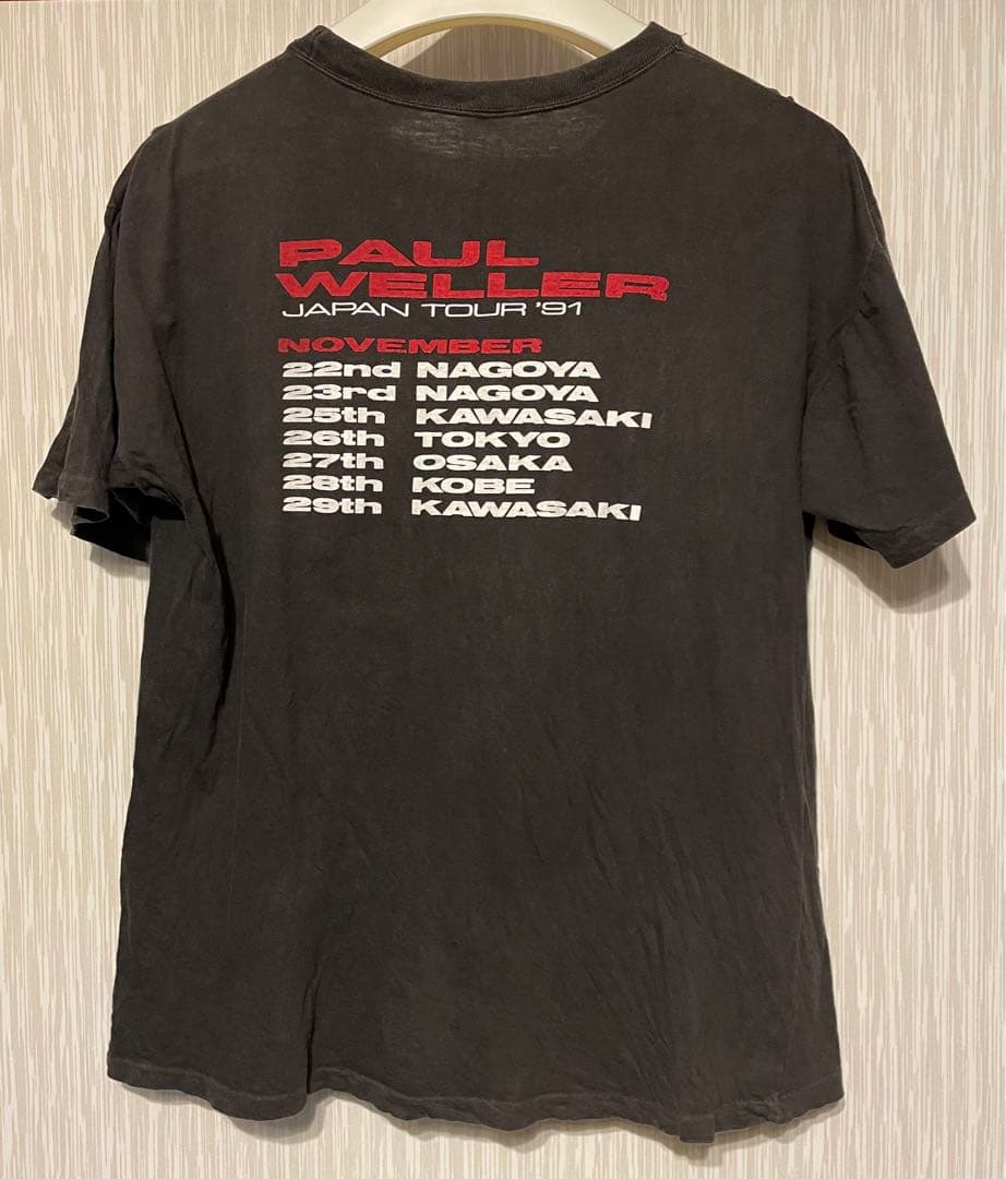 PAUL WELLER ポールウェラー TOUR Tシャツ】