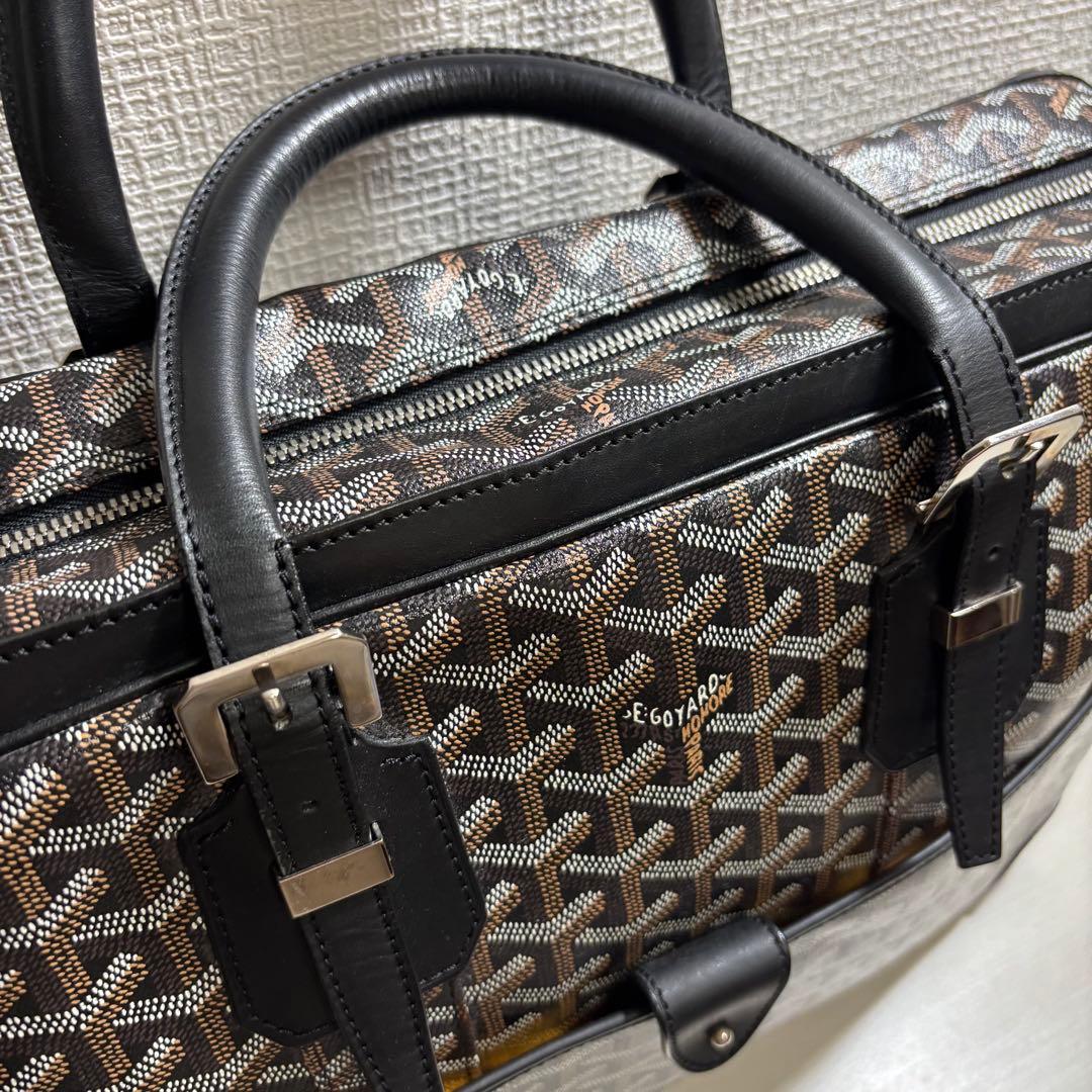 GOYARD ゴヤール アンバサードMM ブラック ビジネス バッグ