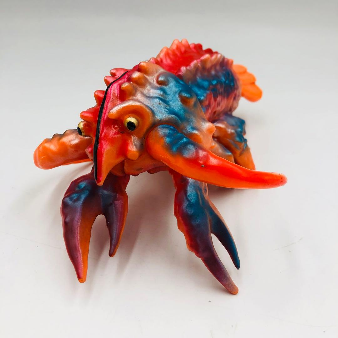 希少 マルサン エビラ 復刻版 レトロ ソフビ 南海の大決闘 ゴジラ怪獣