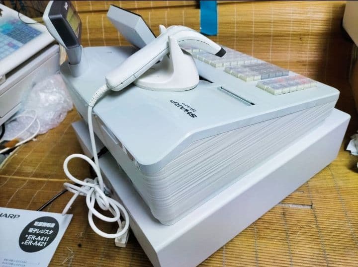 シャープ最上位レジスターER-A411 純正品 660066 - メルカリ